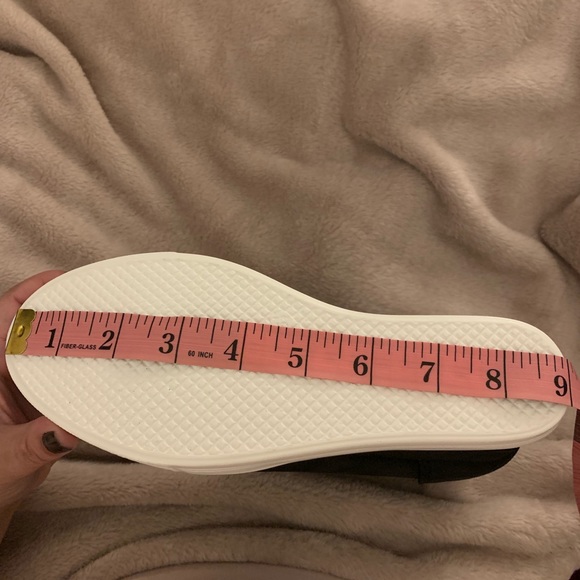 ⭐️Black Wedge Sneakers - Picture 5 of 6